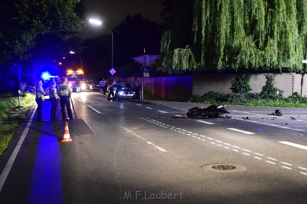 VU Krad Klein Traktor Koeln Hahnwald Bonner Landstr Unter den Birken P106.JPG - Miklos Laubert